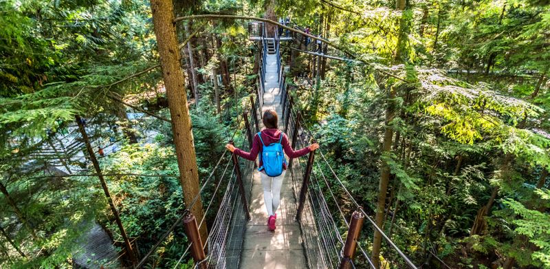 Crossing Vancouver’s Capilano Suspension Bridge—an unforgettable highlight of Canada travel
