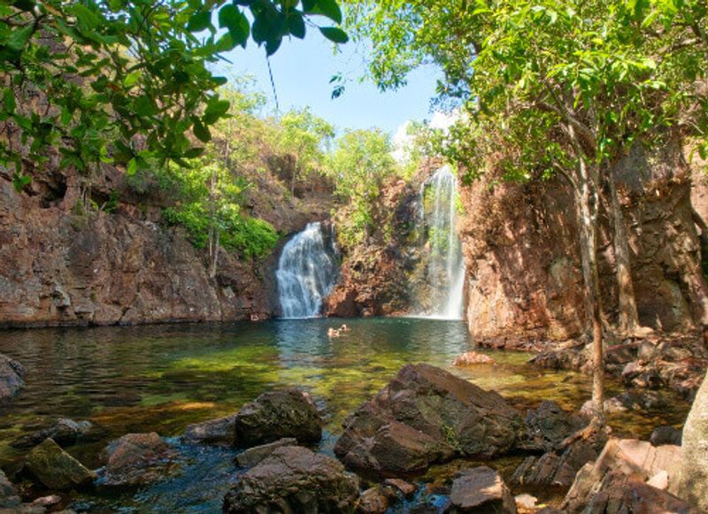 Florence Falls in Litchfield National Park, Northern Territory.
