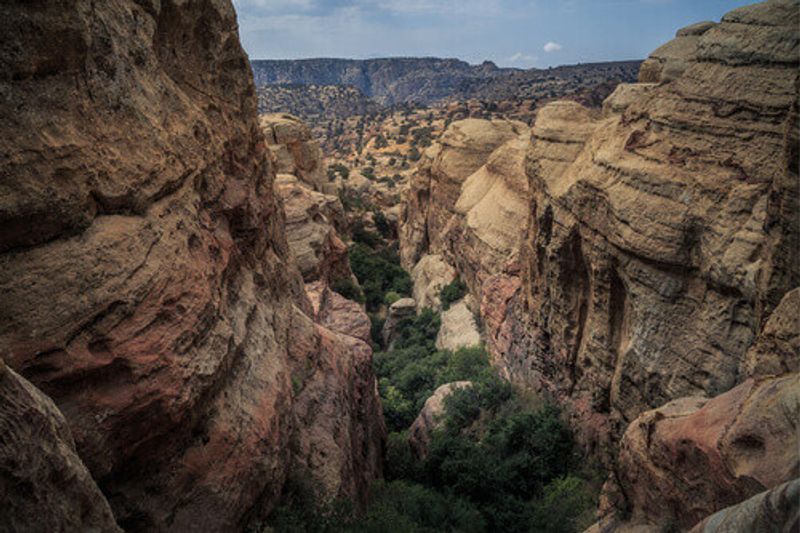 Dana Biosphere Reserve in Dana, Jordan.