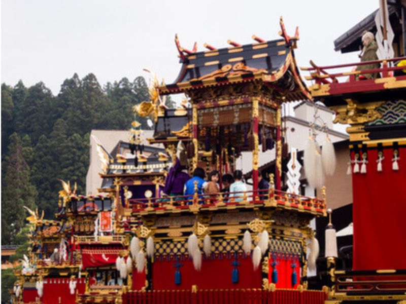 A Yatai Float featured in the local Takayama Festival, Japan.