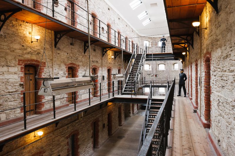 The Cork City Gaol that once houses criminals now serves as a historical jail museum.