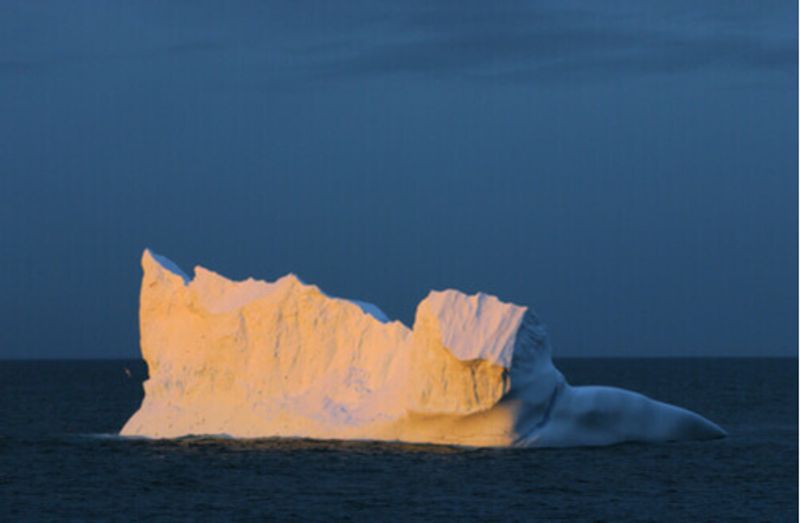 An iceberg in the Drake Passage.