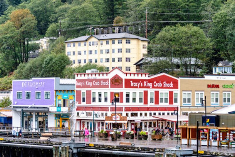 Tracy's King Crab Shack in Juneau.