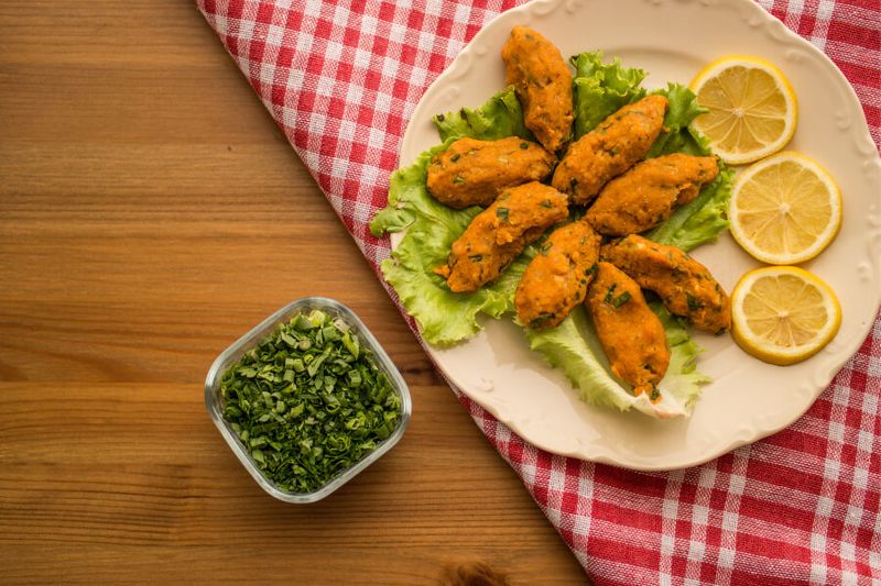 Mercimek Koftes is a much loved Turkish food featuring Bulgur and Lentil.