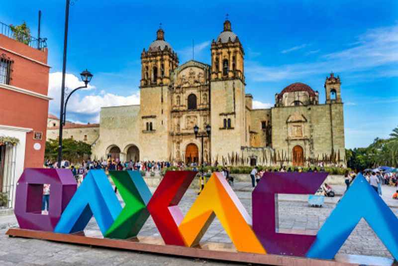 The Church of De Santo Domingo, Oaxaca.