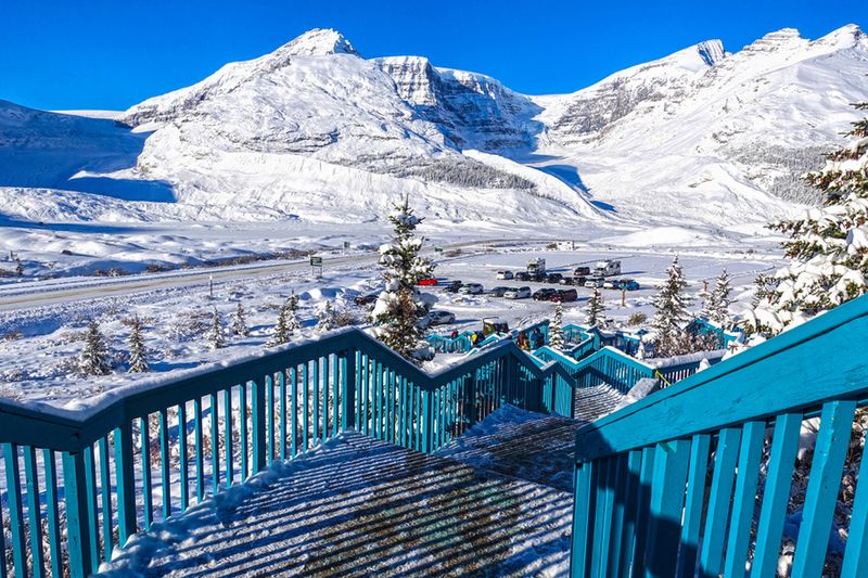 The Columbia Icefield Discovery Centre is a great place to learn about the natural wonder.