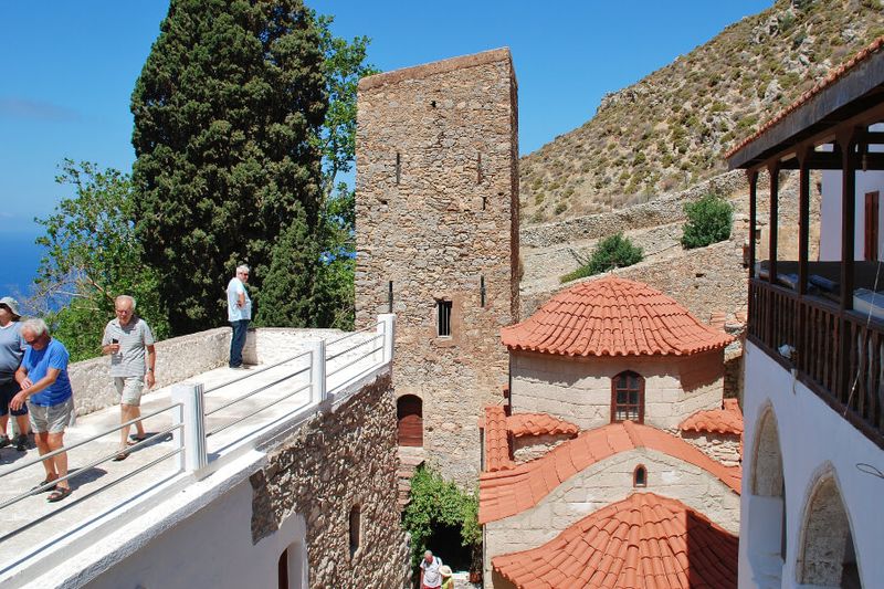 The Byzantine period Monastery of Agios Panteleimon