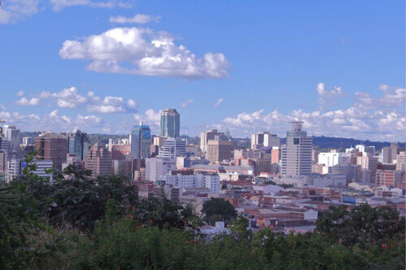 Harare City, the capital of Zimbabwe.