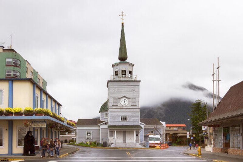 The Cathedral of St. Michael Archangel in Sitka.