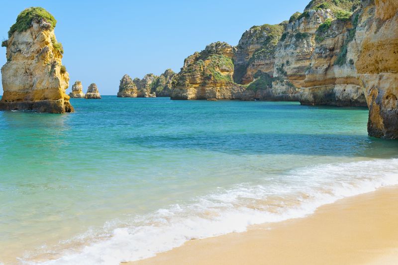 The sandy beaches of Lagos