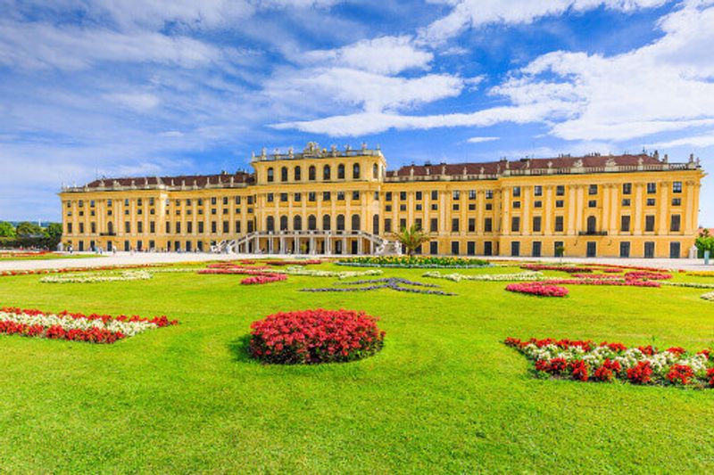 Schonbrunn Palace , a former Imperial summer residence and a UNESCO World Heritage site in Vienna.