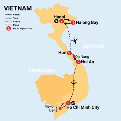 10 Day 5 Star Memoirs Of Vietnam Premium Small Group Tour - Inspiring  Vacations