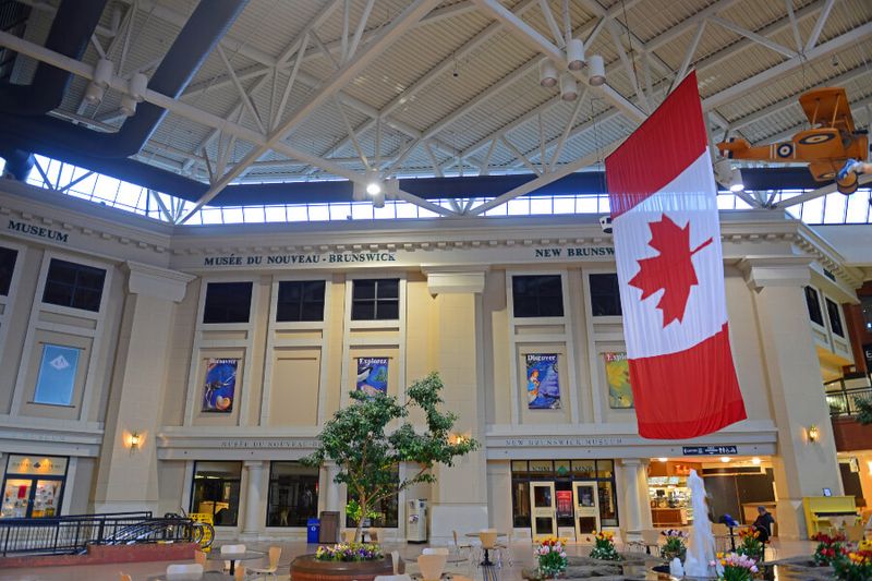 Interior of the New Brunswick Museum inside the downtown Saint John