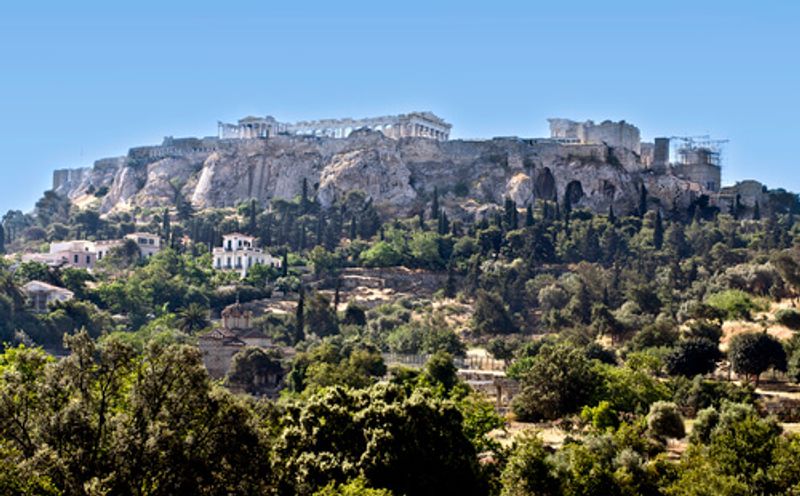 The Parthenon is a historic aspect of Greece.