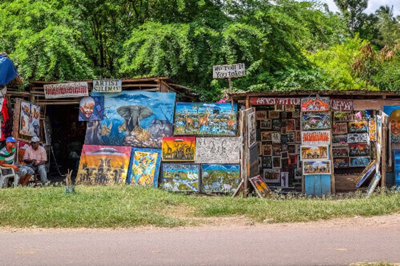 The Maasai Market is where you can buy items made by the Maasai Tribe of Arusha.