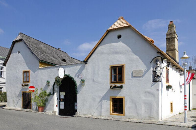 The historic Beethoven house in Heiligenstadt in Vienna.