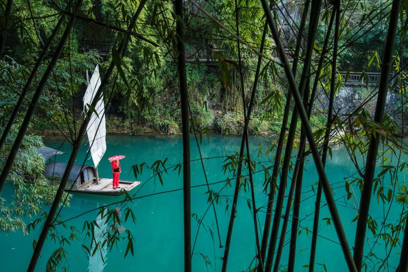 The Tribe of the Three Gorges is ranked as the most beautiful scenic spot in Yangtze River