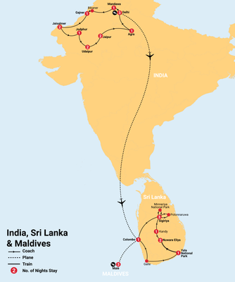 india tour packages from sri lanka