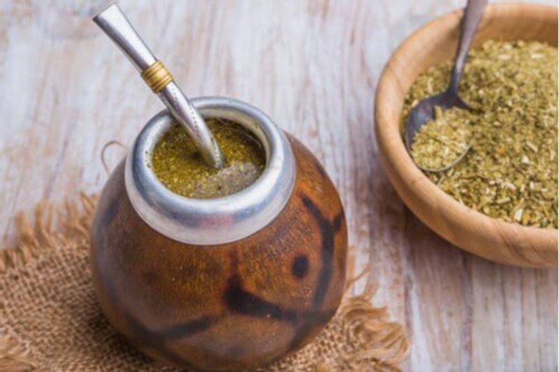 A delicious Yerba Mate Tea, Argentina.