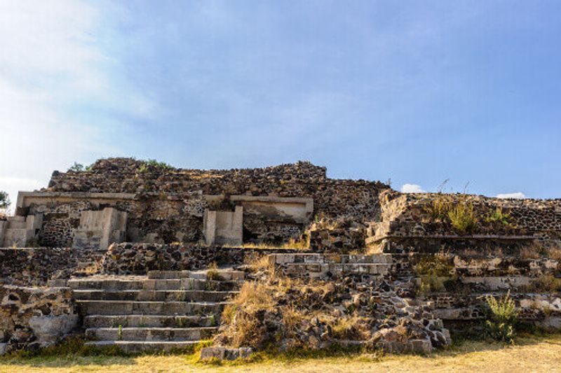 Ruins of the pre-hispanic city of Teotihuacan.
