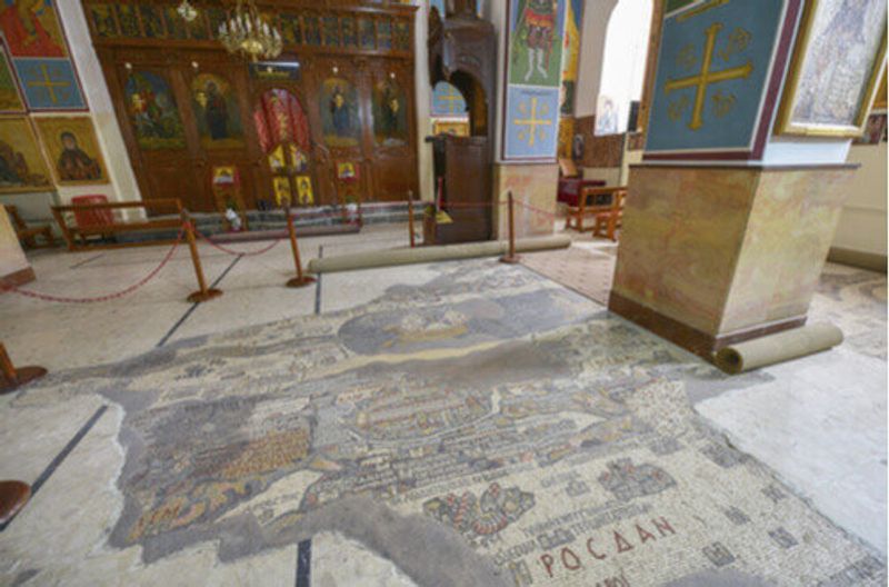 Interior of the Saint George of Madaba.