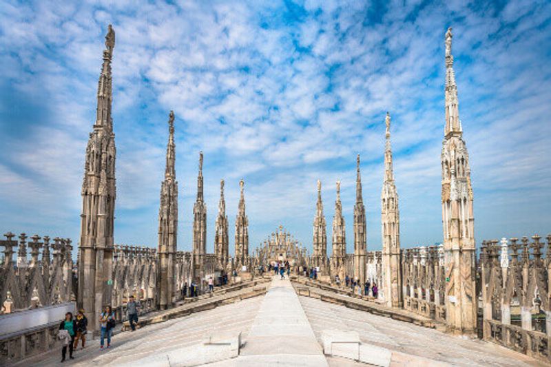 Duomo's terraces