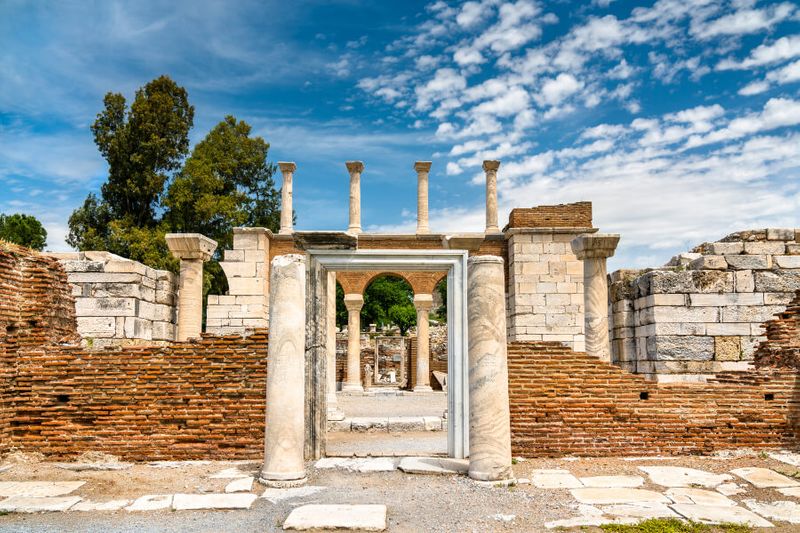 Ruins of the Basilica of St. John at Ephesus