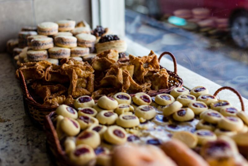 In Ushuaia, Argentinian sweet treats are enjoyed by locals and tourists in quaint cafes.