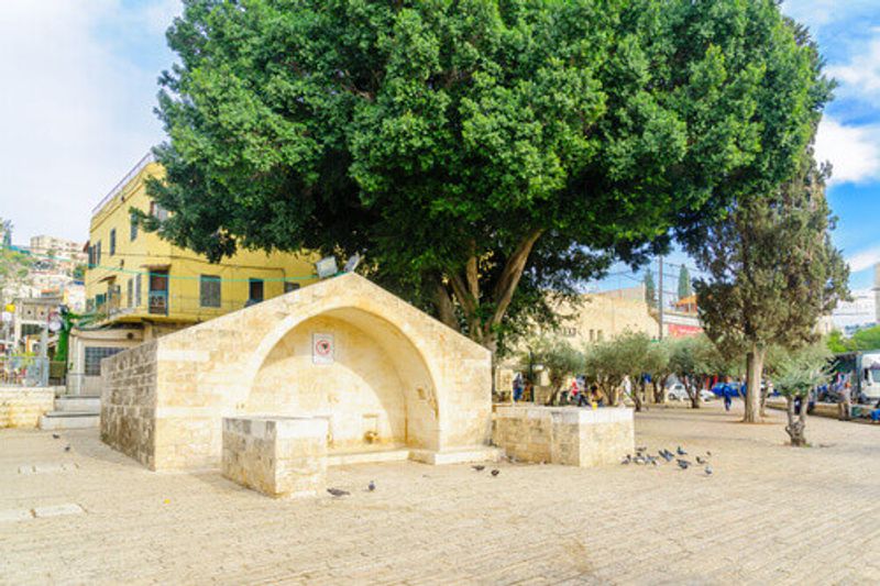 Mary's Well in Nazareth, Israel.