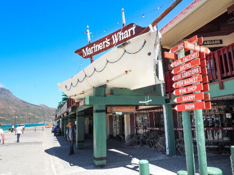 Mariners Wharf is seafood restaurant in Hout bay Beach.