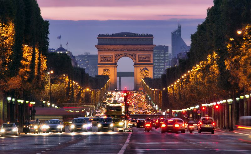 Arc De Triomphe in Paris