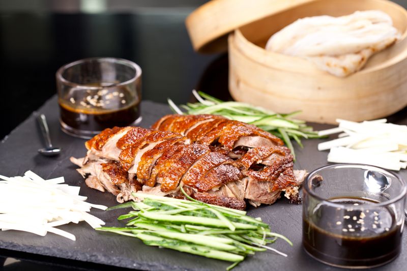 The famed Peking duck.