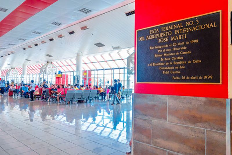 Jose Marti International Airport of Havana.