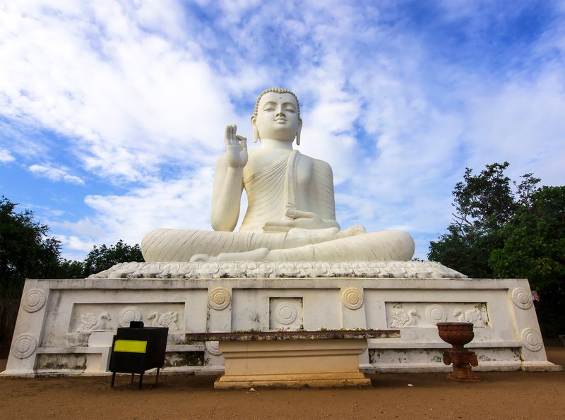 Buddha statue at Mihintale