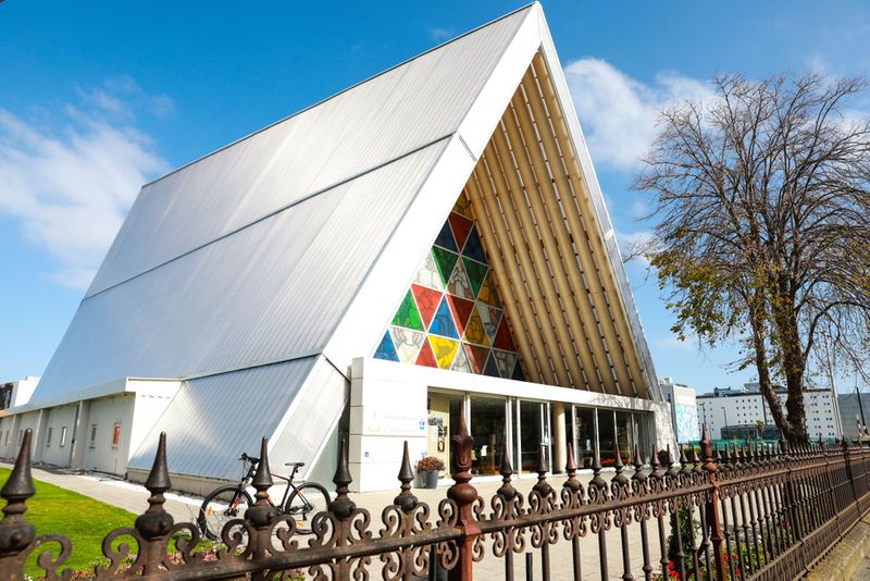 The Cardboard Cathedral is earthquake and fire proof, designed to last for up to 50 years.