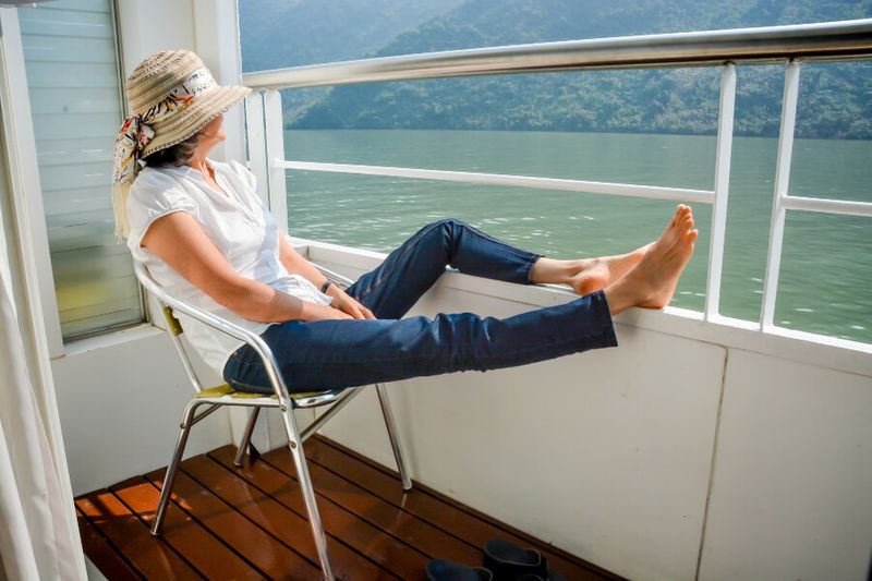 Sit back and take in the scenery on a Yangtze River cruise.