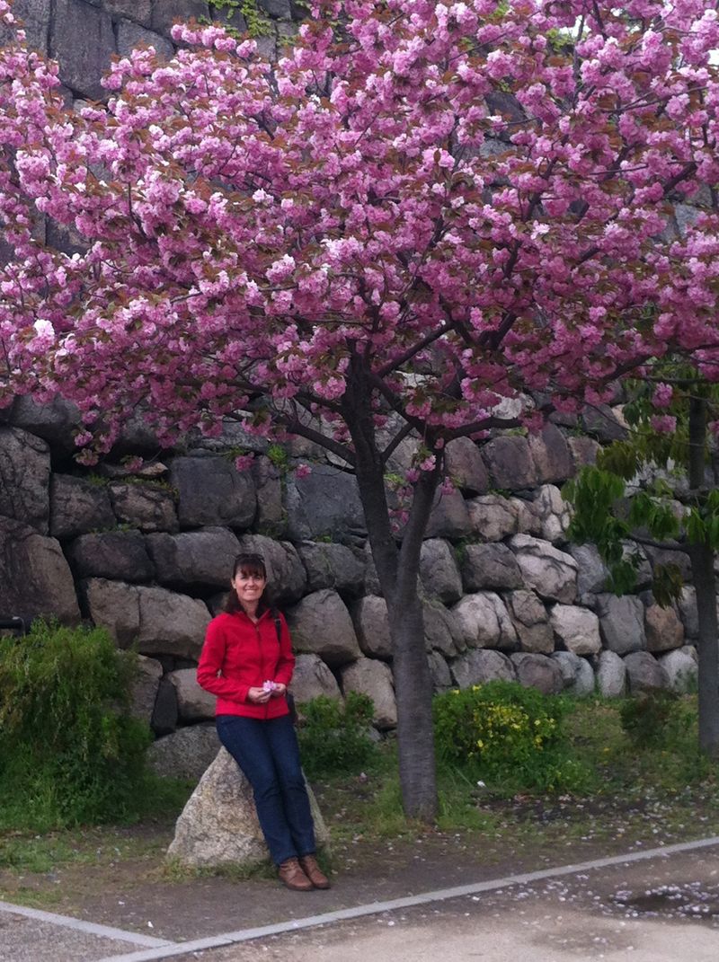 Kate loved visiting Japan in spring