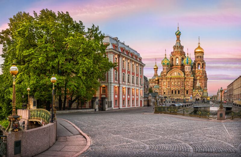 One of St. Petersburg's best known architctural marvel's is the Church of the Saviour on Spilled Blood.