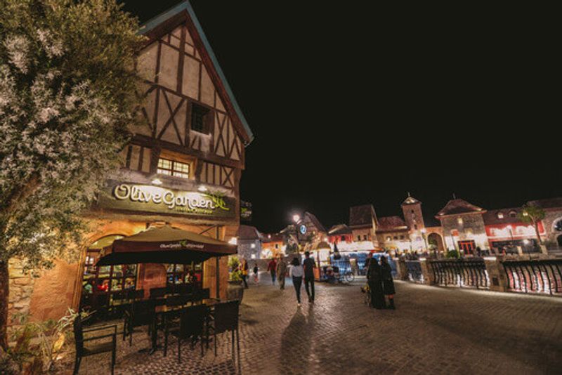 An Olive Garden Restaurant in Dubai.