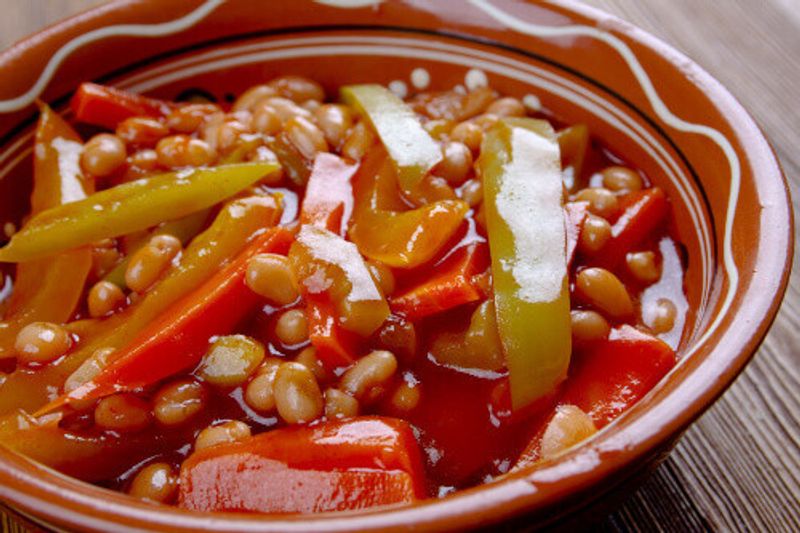 A famed Xhosa dish called Chakalaka in Cape Town.