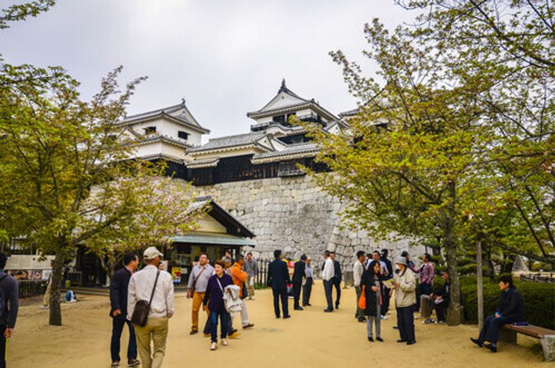 Japanese castle, Matsuyama Castle, is one of Japan's twelve original castles