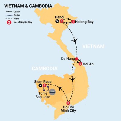vietnam and cambodia 14 day tour