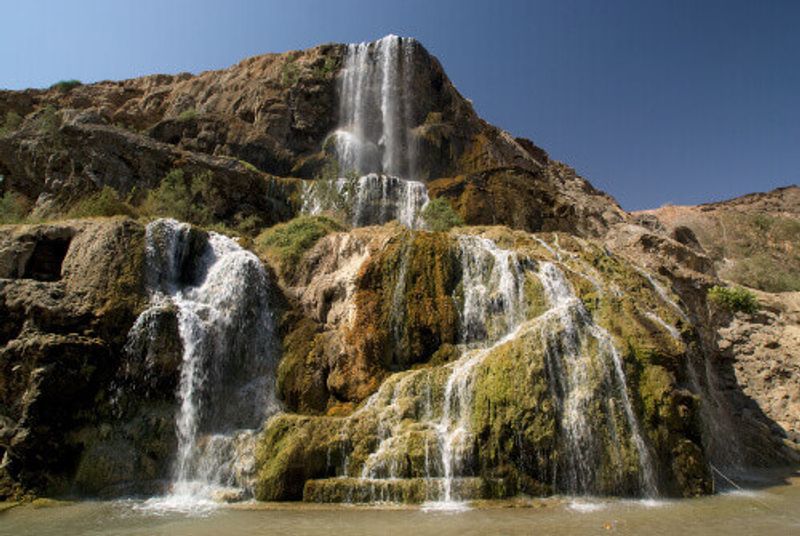 Hammamat Ma'in hotspring in Jordan