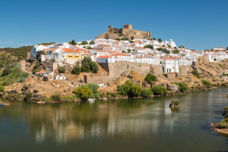 By the water, sits the picturesque Castelo de Mertola.