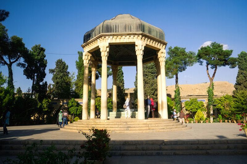 Tomb of Hafez in Shiraz, Iran.