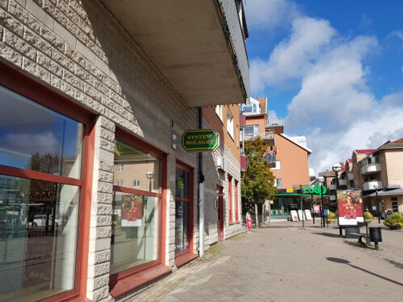 Systembolaget, an alcohol store in Sweden.