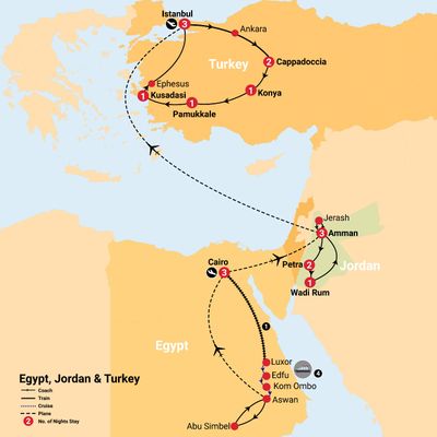 egypt turkey tour