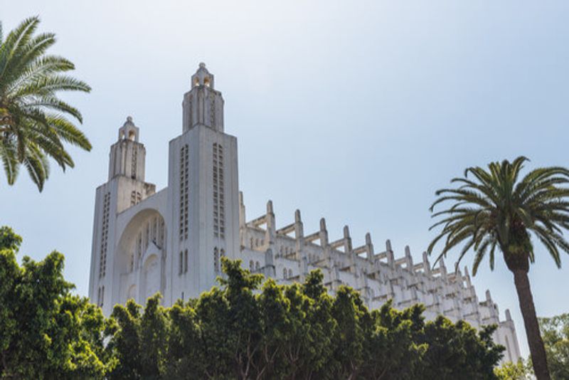 The Sacre Coeur Cathedral of Casablanca.