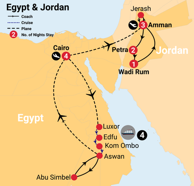 Israel, Jordan and Egypt Nile Jewels - Middle East and Africa