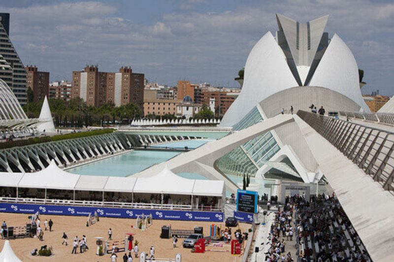 The City of Arts and Sciences in Valencia, Spain.